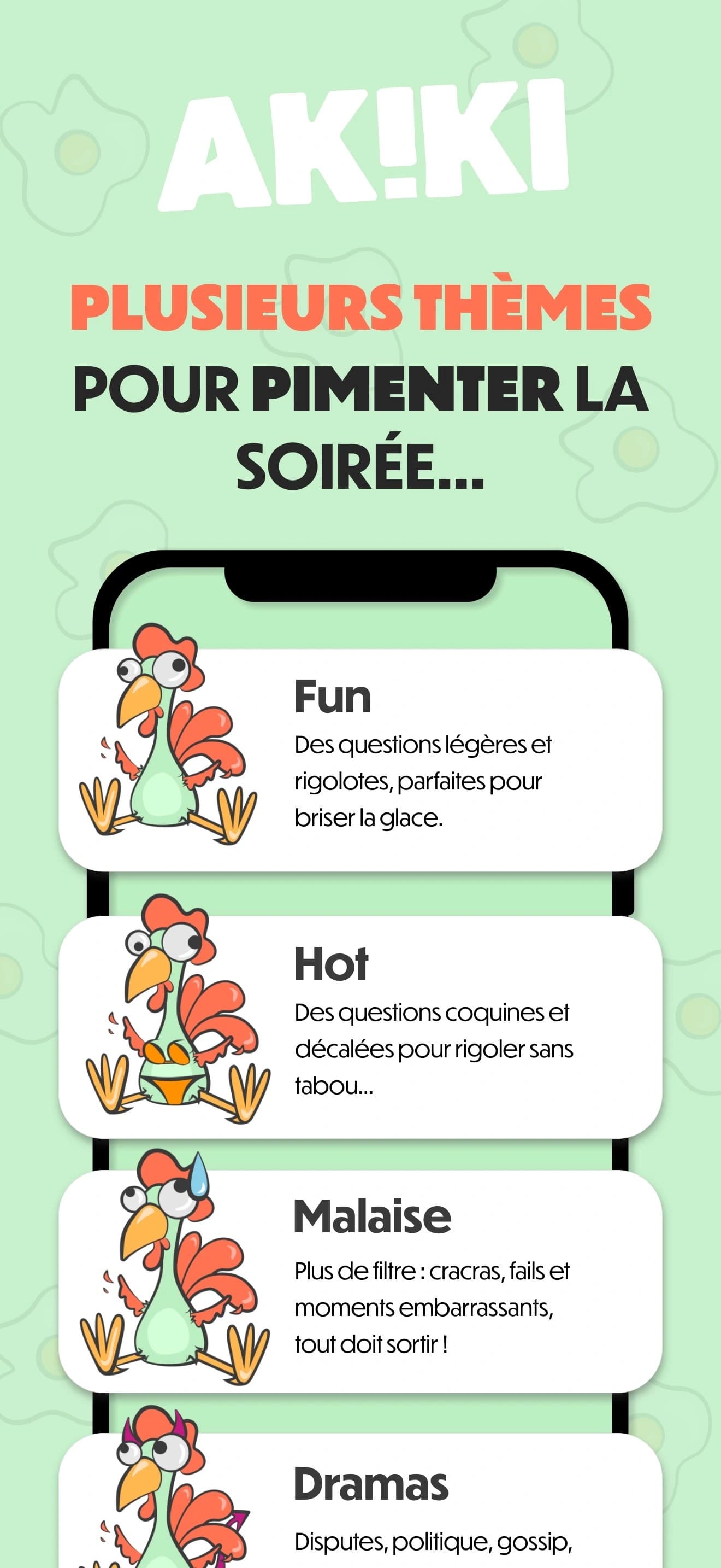 Capture d'écran 1 sur 5 de l'application AKIKI