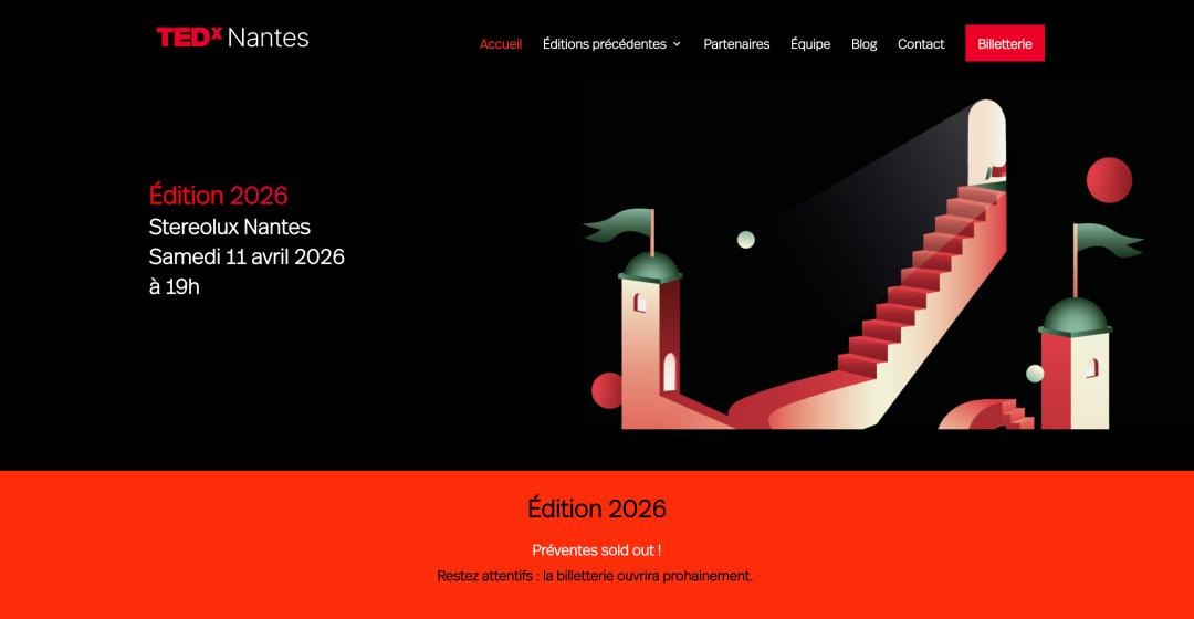 Application mobile TEDx Nantes