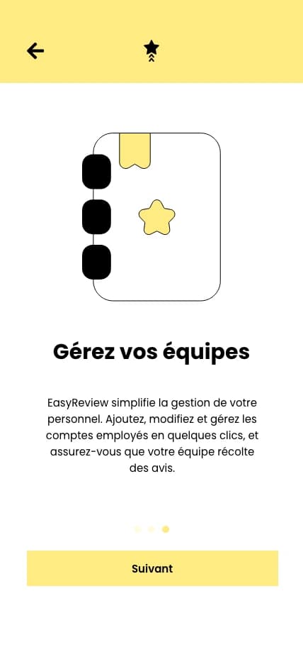 Screenshot 3 of 7 of the EasyReview app