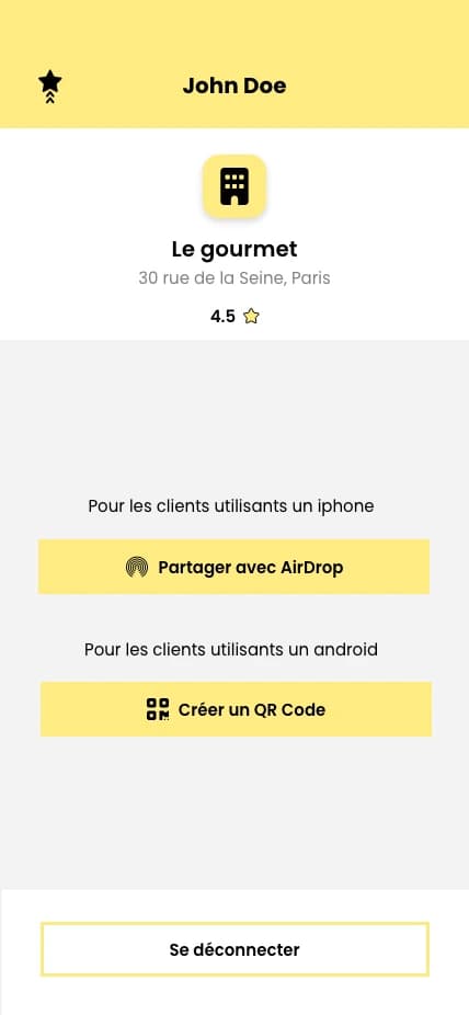 Screenshot 4 of 7 of the EasyReview app