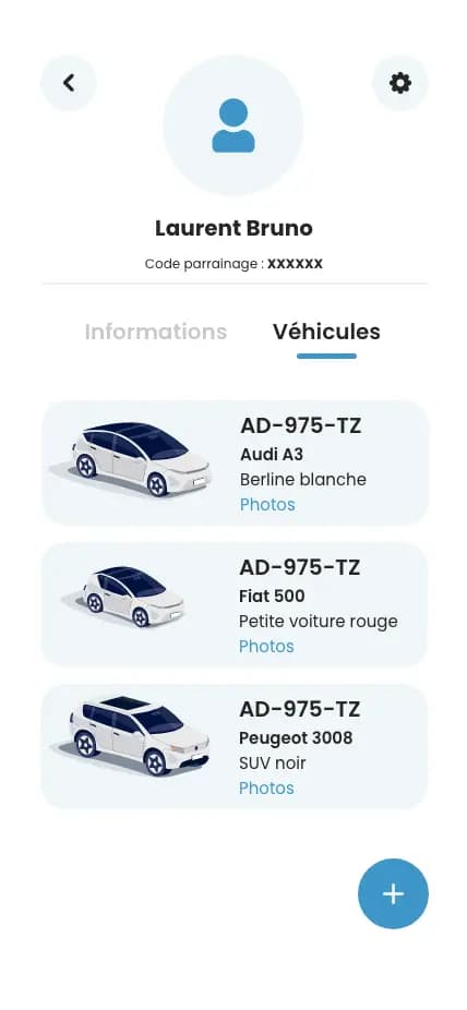 Screenshot 7 of 9 of the WePark app